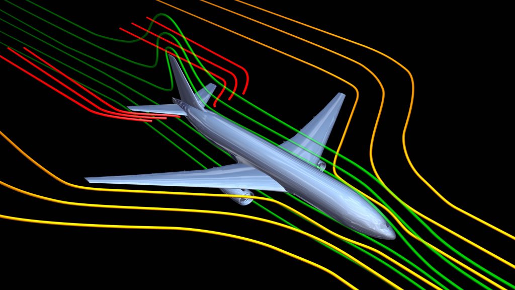 human in the loop simulation airplane simulation line graph