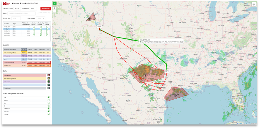 Using Real-Time Data and Machine Learning to Improve Air Traffic Management Operations